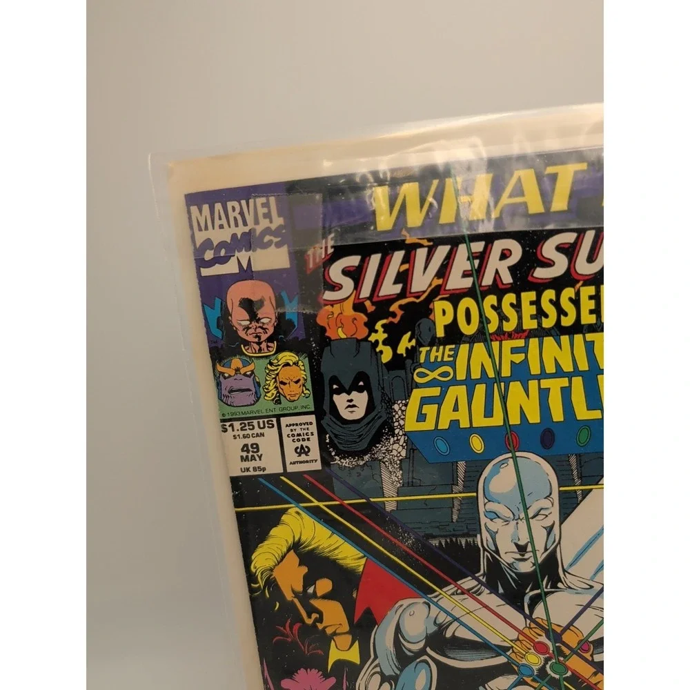 What If?.. Silver Surfer Possessed the Infinity Gauntlet #49 (1993) Marvel Comic